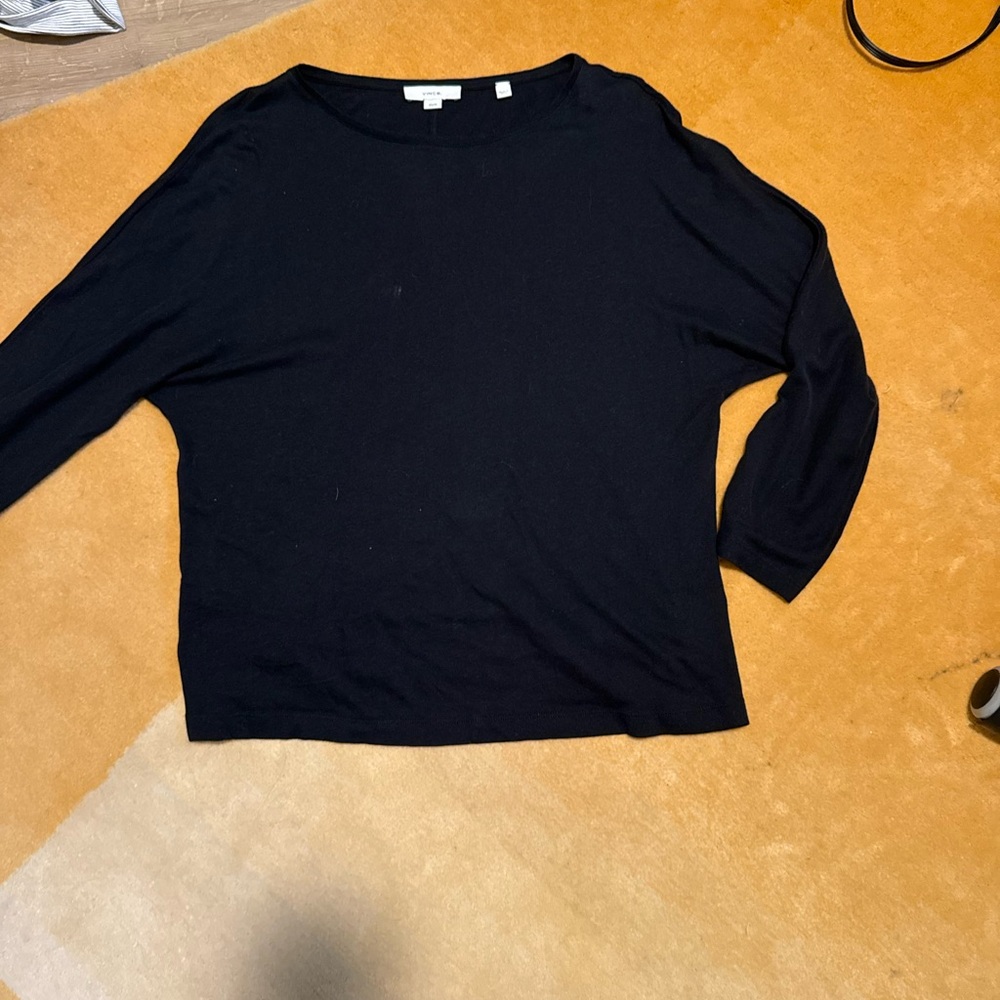 Vince Black Women's Top